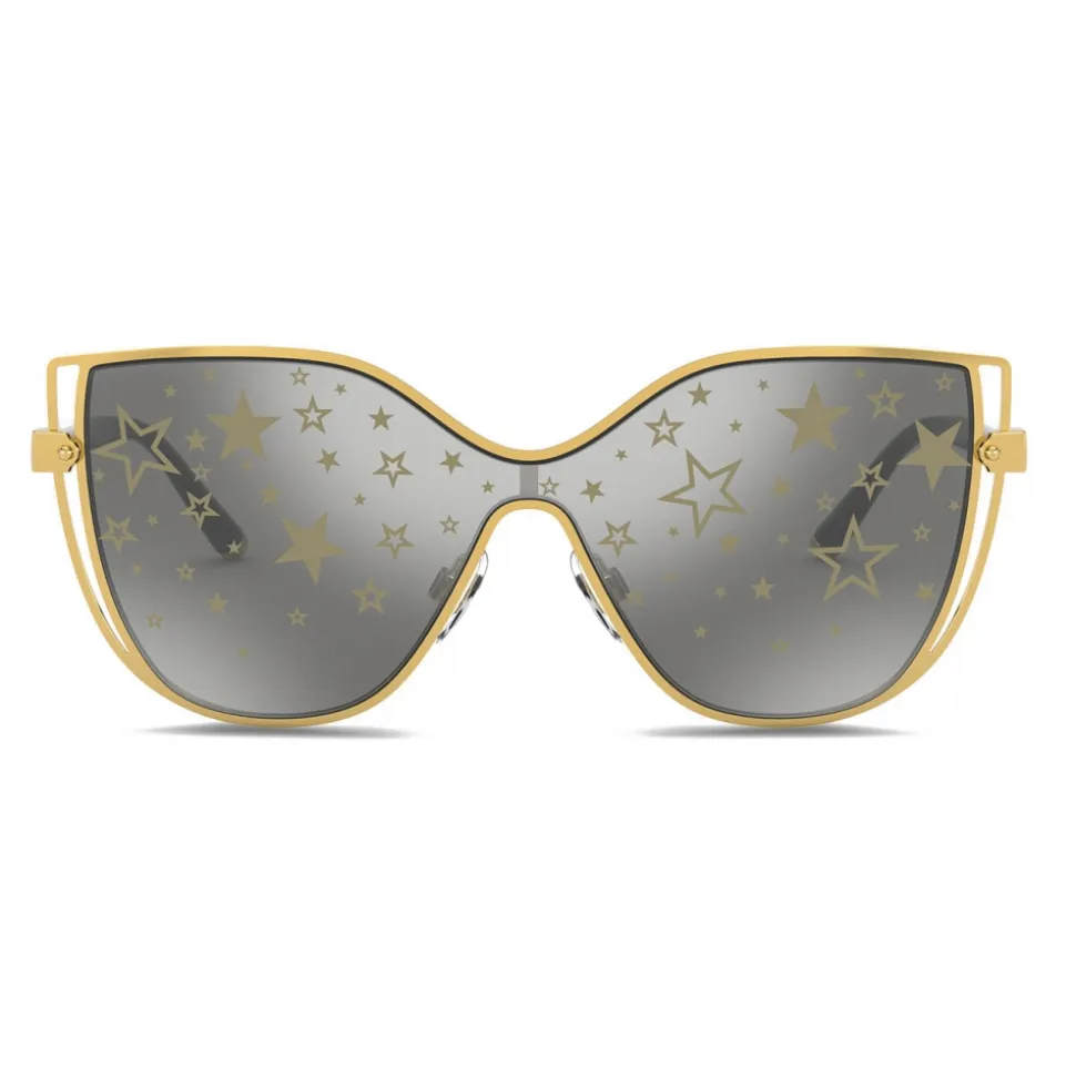 Dolce & Gabbana - Millennial Star Sunglasses - Gold Black - Dolce & Gabbana Eyewear - Avvenice