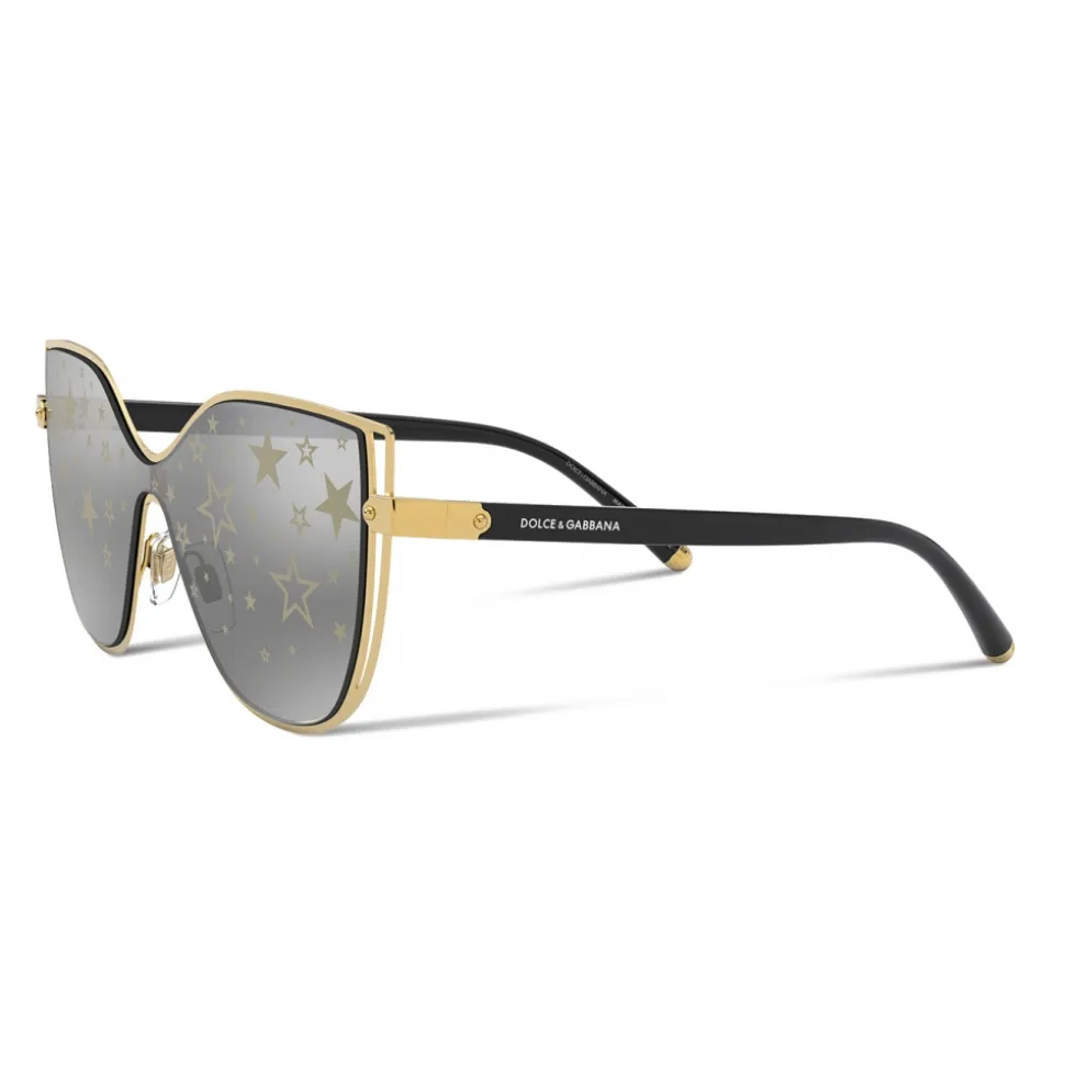 Dolce & Gabbana - Millennial Star Sunglasses - Gold Black - Dolce & Gabbana Eyewear - Avvenice