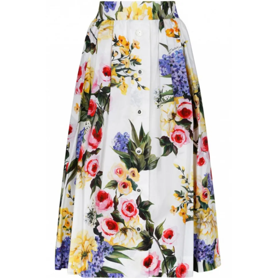 Dolce & Gabbana - Multicolour Circle Skirt - Dolce & Gabbana Exclusive Luxury Collection - Avvenice