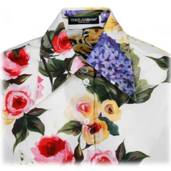 Dolce & Gabbana - Multi-Coloured Garden Print Shirt - Dolce & Gabbana Exclusive Luxury Collection - Avvenice