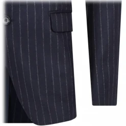 Dolce & Gabbana - Navy Blue Pinstripe Jacket - Dolce & Gabbana Exclusive Luxury Collection - Avvenice
