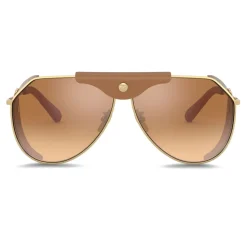 Dolce & Gabbana - Panama Sunglasses - Gold Camel - Dolce & Gabbana Eyewear - Avvenice