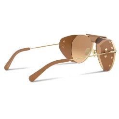 Dolce & Gabbana - Panama Sunglasses - Gold Camel - Dolce & Gabbana Eyewear - Avvenice