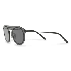 Dolce & Gabbana - Panthos Sunglasses in Acetate and Metal - Smoke - Dolce & Gabbana Eyewear - Avvenice