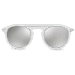 Dolce & Gabbana - Panthos Sunglasses in Acetate and Metal - Transparent - Dolce & Gabbana Eyewear - Avvenice