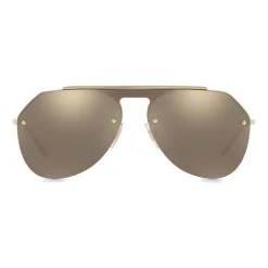 Dolce & Gabbana - Pilot Sunglasses in Metal - Shiny Gold - Dolce & Gabbana Eyewear - Avvenice