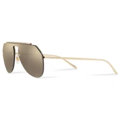 Dolce & Gabbana - Pilot Sunglasses in Metal - Shiny Gold - Dolce & Gabbana Eyewear - Avvenice