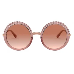 Dolce & Gabbana - Plisse Sunglasses - Pink - Dolce & Gabbana Eyewear - Avvenice