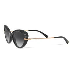 Dolce & Gabbana - Plisse Sunglasses - Black - Dolce & Gabbana Eyewear - Avvenice