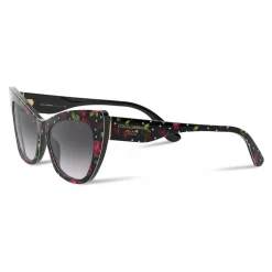 Dolce & Gabbana - Print Family Sunglasses - Black - Dolce & Gabbana Eyewear - Avvenice