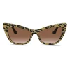 Dolce & Gabbana - Print Family Sunglasses - Leo Print and Gold - Dolce & Gabbana Eyewear - Avvenice