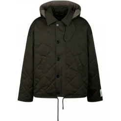 Dolce & Gabbana - Quilted High-Neck Jacket with Hood - Dolce & Gabbana Exclusive Luxury Collection - Avvenice