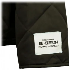 Dolce & Gabbana - Quilted High-Neck Jacket with Hood - Dolce & Gabbana Exclusive Luxury Collection - Avvenice