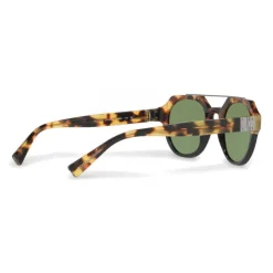 Dolce & Gabbana - Round Sunglasses with Double Bridge - Havana - Dolce & Gabbana Eyewear - Avvenice