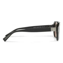 Dolce & Gabbana - Round Sunglasses with Double Bridge - Black - Dolce & Gabbana Eyewear - Avvenice