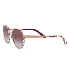 Dolce & Gabbana - Round Sunglasses Print Family - Flower Mix - Dolce & Gabbana Eyewear - Avvenice