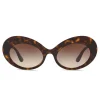 Dolce & Gabbana - Round Sunglasses Print Family - Havana - Dolce & Gabbana Eyewear - Avvenice