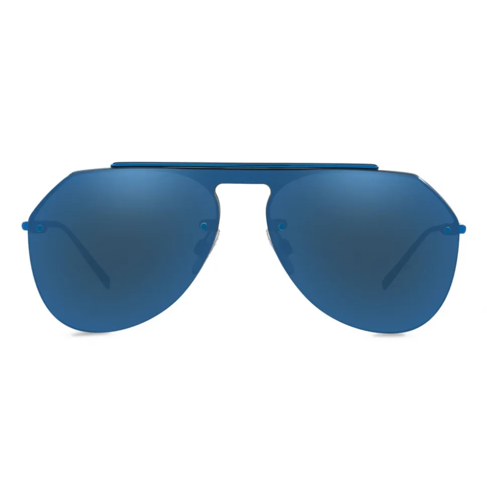Dolce & Gabbana - Royal Sunglasses - Blue Mirror - Dolce & Gabbana Eyewear - Avvenice