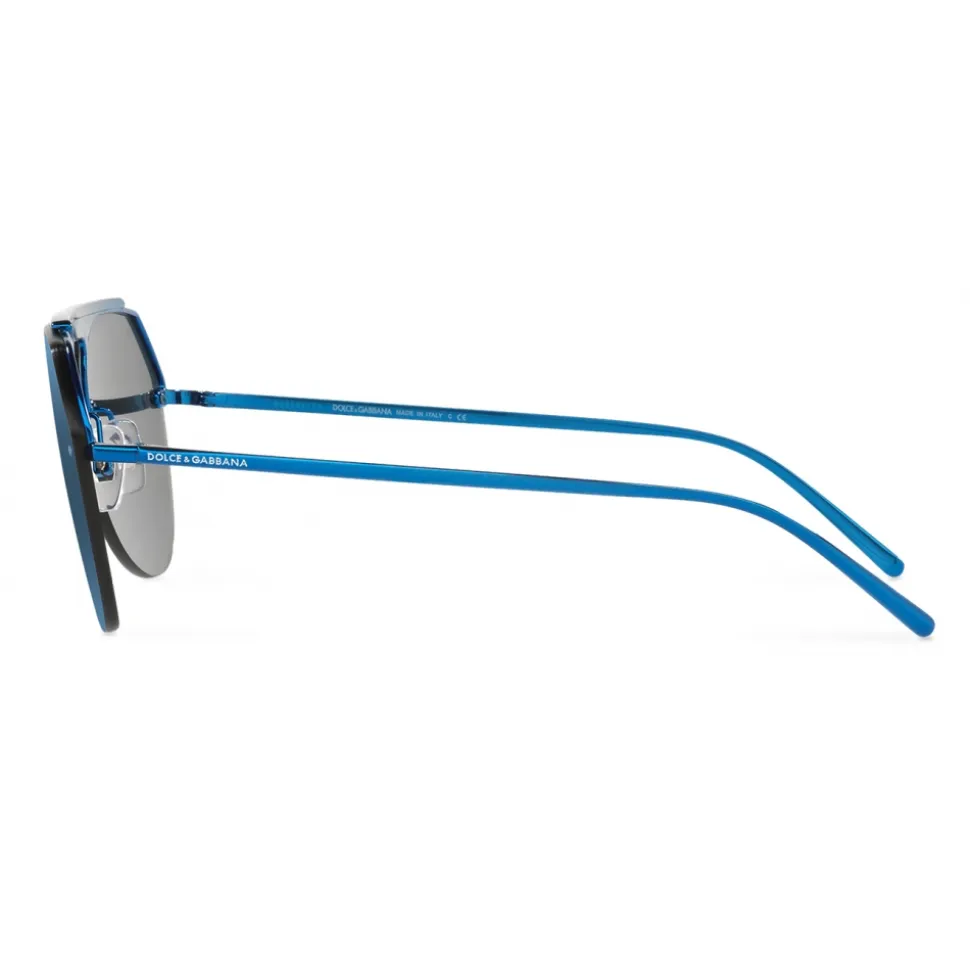 Dolce & Gabbana - Royal Sunglasses - Blue Mirror - Dolce & Gabbana Eyewear - Avvenice