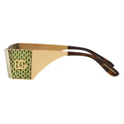 Dolce & Gabbana - Sicilian Jungle Sunglasses - Green - Dolce & Gabbana Eyewear - Avvenice
