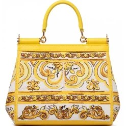 Dolce & Gabbana - Sicily Medium Handbag - Dolce & Gabbana Exclusive Luxury Collection - Avvenice