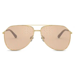Dolce & Gabbana - Slim Sunglasses - Gold - Dolce & Gabbana Eyewear - Avvenice