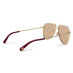 Dolce & Gabbana - Slim Sunglasses - Gold - Dolce & Gabbana Eyewear - Avvenice