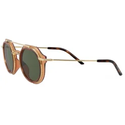 Dolce & Gabbana - Slim Sunglasses - Transparent Amber - Dolce & Gabbana Eyewear - Avvenice