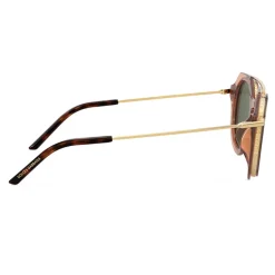 Dolce & Gabbana - Slim Sunglasses - Transparent Amber - Dolce & Gabbana Eyewear - Avvenice