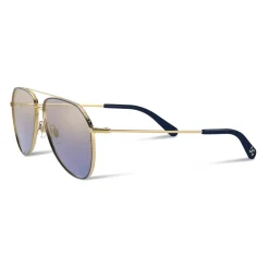 Dolce & Gabbana - Slim Sunglasses - Gold Blue - Dolce & Gabbana Eyewear - Avvenice