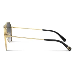 Dolce & Gabbana - Slim Sunglasses - Gold Black - Dolce & Gabbana Eyewear - Avvenice
