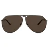Dolce & Gabbana - Slim Sunglasses - Bronze - Dolce & Gabbana Eyewear - Avvenice