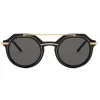 Dolce & Gabbana - Slim Sunglasses - Black - Dolce & Gabbana Eyewear - Avvenice