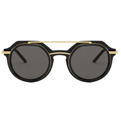 Dolce & Gabbana - Slim Sunglasses - Black - Dolce & Gabbana Eyewear - Avvenice