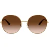 Dolce & Gabbana - Slim Sunglasses - Gold Brown - Dolce & Gabbana Eyewear - Avvenice