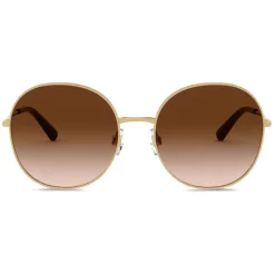 Dolce & Gabbana - Slim Sunglasses - Gold Brown - Dolce & Gabbana Eyewear - Avvenice