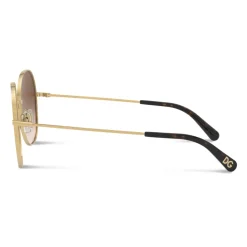 Dolce & Gabbana - Slim Sunglasses - Gold Brown - Dolce & Gabbana Eyewear - Avvenice