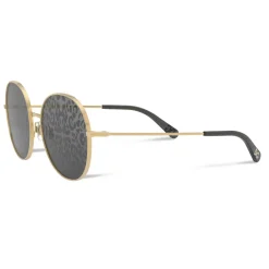 Dolce & Gabbana - Slim Sunglasses - Gold Grey - Dolce & Gabbana Eyewear - Avvenice