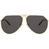 Dolce & Gabbana - Slim Sunglasses - Gold - Dolce & Gabbana Eyewear - Avvenice