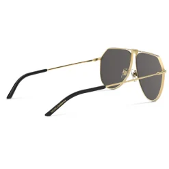 Dolce & Gabbana - Slim Sunglasses - Gold - Dolce & Gabbana Eyewear - Avvenice