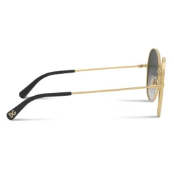 Dolce & Gabbana - Slim Sunglasses - Gold Black - Dolce & Gabbana Eyewear - Avvenice