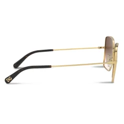 Dolce & Gabbana - Slim Sunglasses - Gold Brown - Dolce & Gabbana Eyewear - Avvenice
