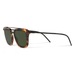 Dolce & Gabbana - Square Sunglasses with Double Bridge - Havana Cammello - Dolce & Gabbana Eyewear - Avvenice