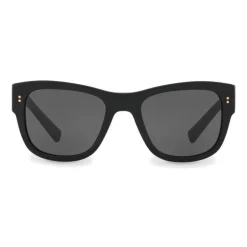 Dolce & Gabbana - Square Sunglasses in Acetate - Black - Dolce & Gabbana Eyewear - Avvenice