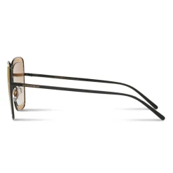 Dolce & Gabbana - Square Devotion Sunglasses with Lace - Black & Gold - Dolce & Gabbana Eyewear - Avvenice