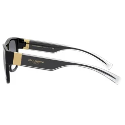 Dolce & Gabbana - Step Injection Sunglasses - Black - Dolce & Gabbana Eyewear - Avvenice