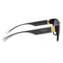 Dolce & Gabbana - Step Injection Sunglasses - Black - Dolce & Gabbana Eyewear - Avvenice