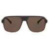 Dolce & Gabbana - Step Injection Sunglasses - Brown Black - Dolce & Gabbana Eyewear - Avvenice