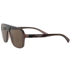 Dolce & Gabbana - Step Injection Sunglasses - Brown Black - Dolce & Gabbana Eyewear - Avvenice
