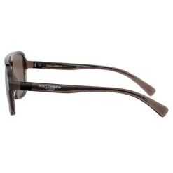 Dolce & Gabbana - Step Injection Sunglasses - Brown Black - Dolce & Gabbana Eyewear - Avvenice